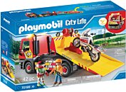 70595 - Playmobil City Life - Mannequin avec chien Playmobil