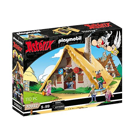 PLAYMOBIL Asterix pas cher 70932 La hutte d'Abraracourcix