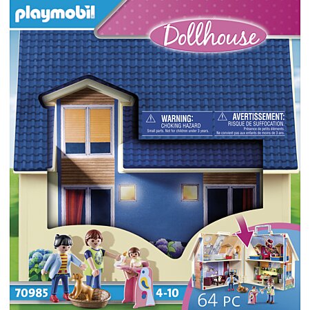 PLAYMOBIL 70985 Maison transportable - Dollhouse - univers de La