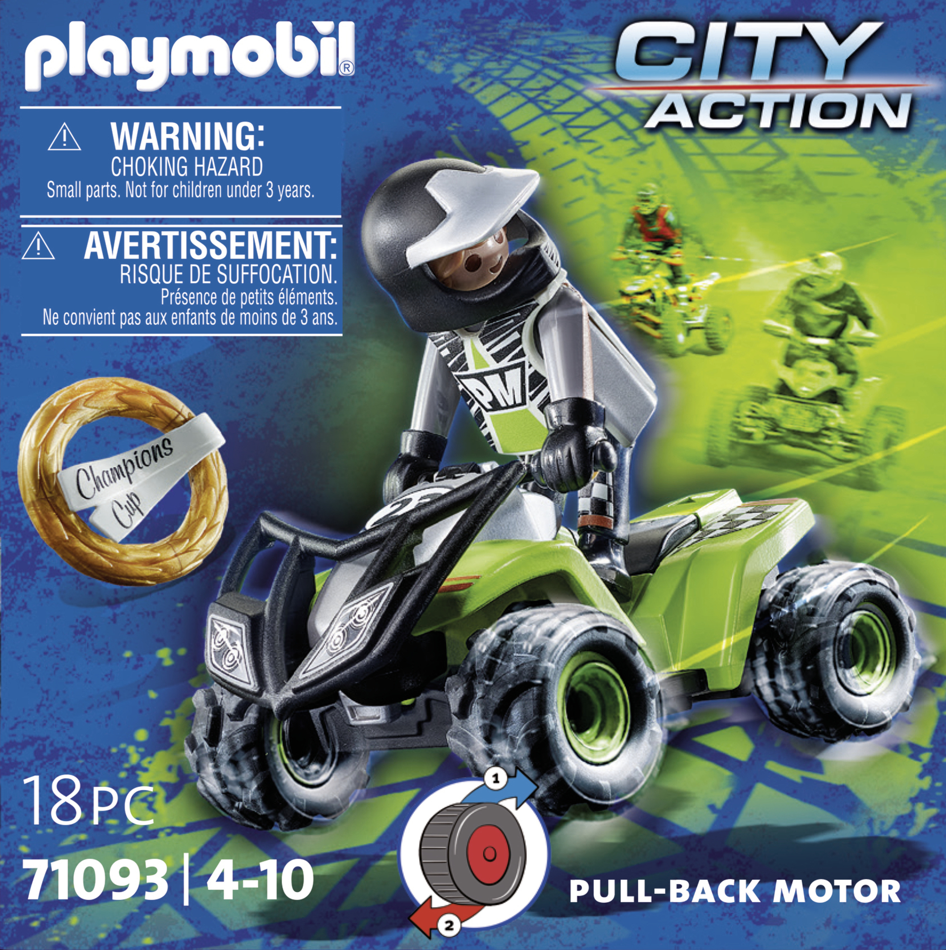 City action le quad de la ferme Playmobil