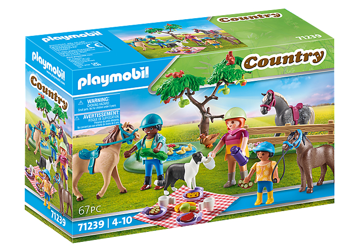 Playmobil - Country - Ensemble de démarrage - Ferme équestre