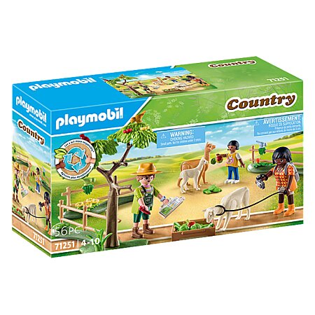 Playmobil chien et fermier - Playmobil