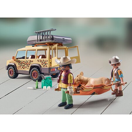 Explorateurs avec véhicule tout-terrain Playmobil Wiltopia 71293