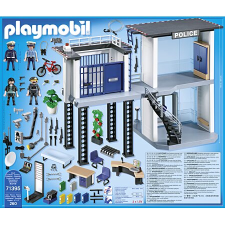 La prison Playmobil – La taule des policiers Playmobil de la série City  Action! 