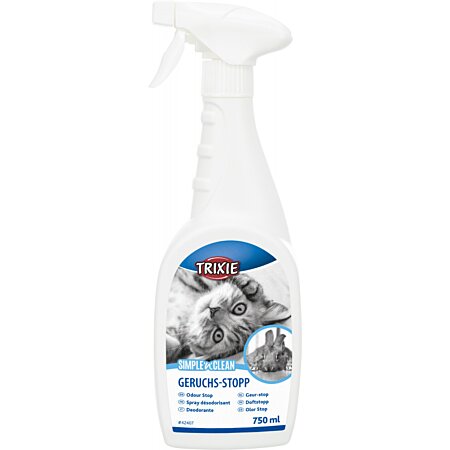 Spray désodorisant Simple'n'Clean 750 ml pour bac à litière pour chat au  meilleur prix