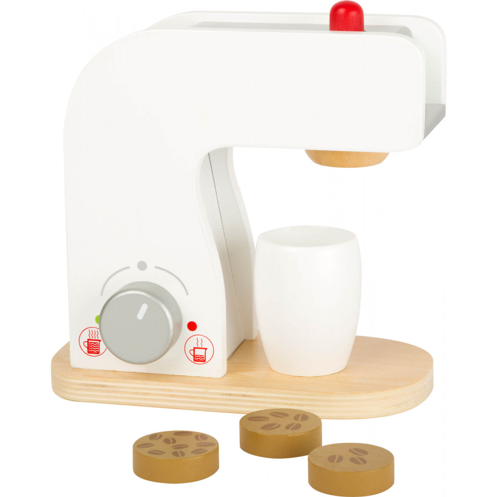 Machine à café et à thé en bois FSC® - multicolore, Jouet