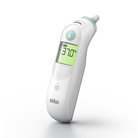 Braun ThermoScan® 6 Thermomètre auriculaire à infrarouge, blanc - Worldshop