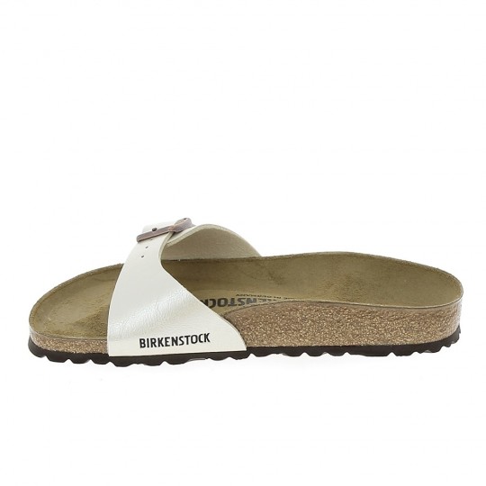 BIRKENSTOCK Madrid Blanc Nacre au meilleur prix