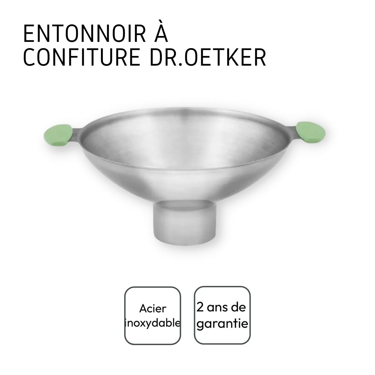 Verseuse à Entonnoir Transparente 1000ml - Pichet Doseur Avec Bec Verseur Pour Confiture, Pâte, Sirop - Robuste Et Pratique