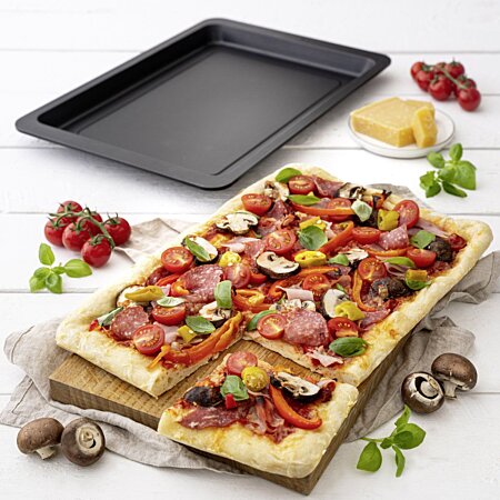 Plat à pizza rectangulaire  Omniflamme, le spécialiste de la pizza !
