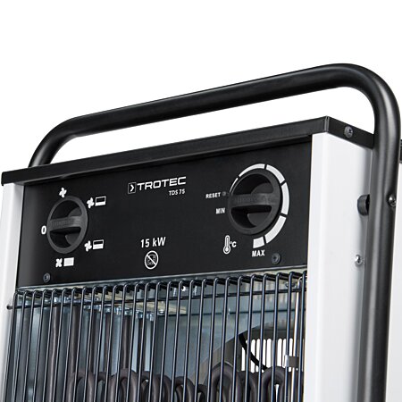 TROTEC Aérotherme TDS 50 E 400 V, chauffage électrique portable, chauffage  de chantier, chauffage professionnel