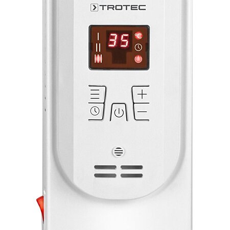 TROTEC Radiateur bain d'huile TRH 24 E chauffage d'appoint chauffage  électrique mobile portable