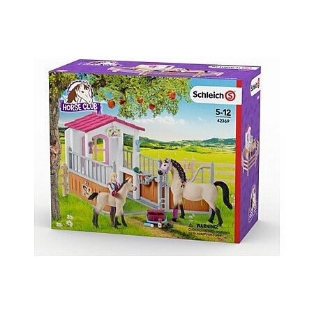 Jouet box avec chevaux arabes et soigneuse de chevaux - 42369 SCHLEICH : le  jouet à Prix Carrefour