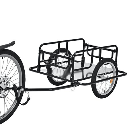 Remorque Vélo de Transport 130 x 72 x 49 cm Capacité max. 40 kg