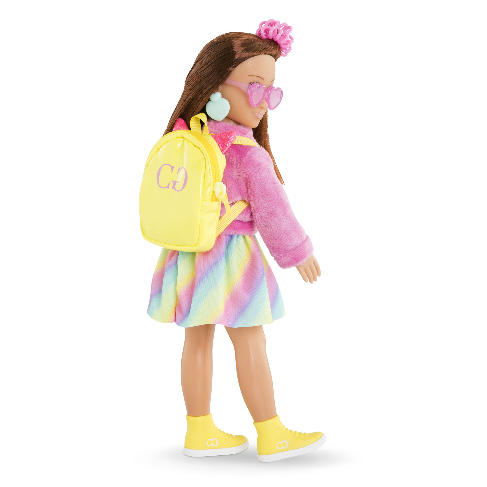 Accessoires poupée - COROLLE - Dressing fluo - Pour poupée mannequin 28