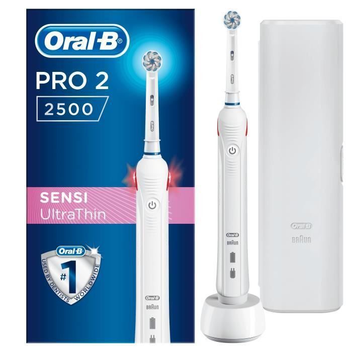 ORAL-B 80327521 Brosse a Dents Electrique Pro 2 2500 au meilleur