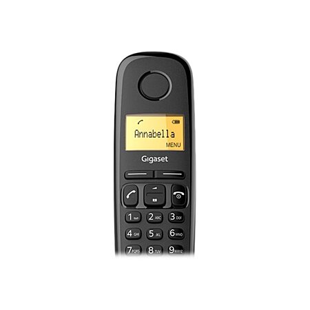Téléphone fixe sans fil Solo A170 - Noir GIGASET : le téléphone fixe à Prix  Carrefour