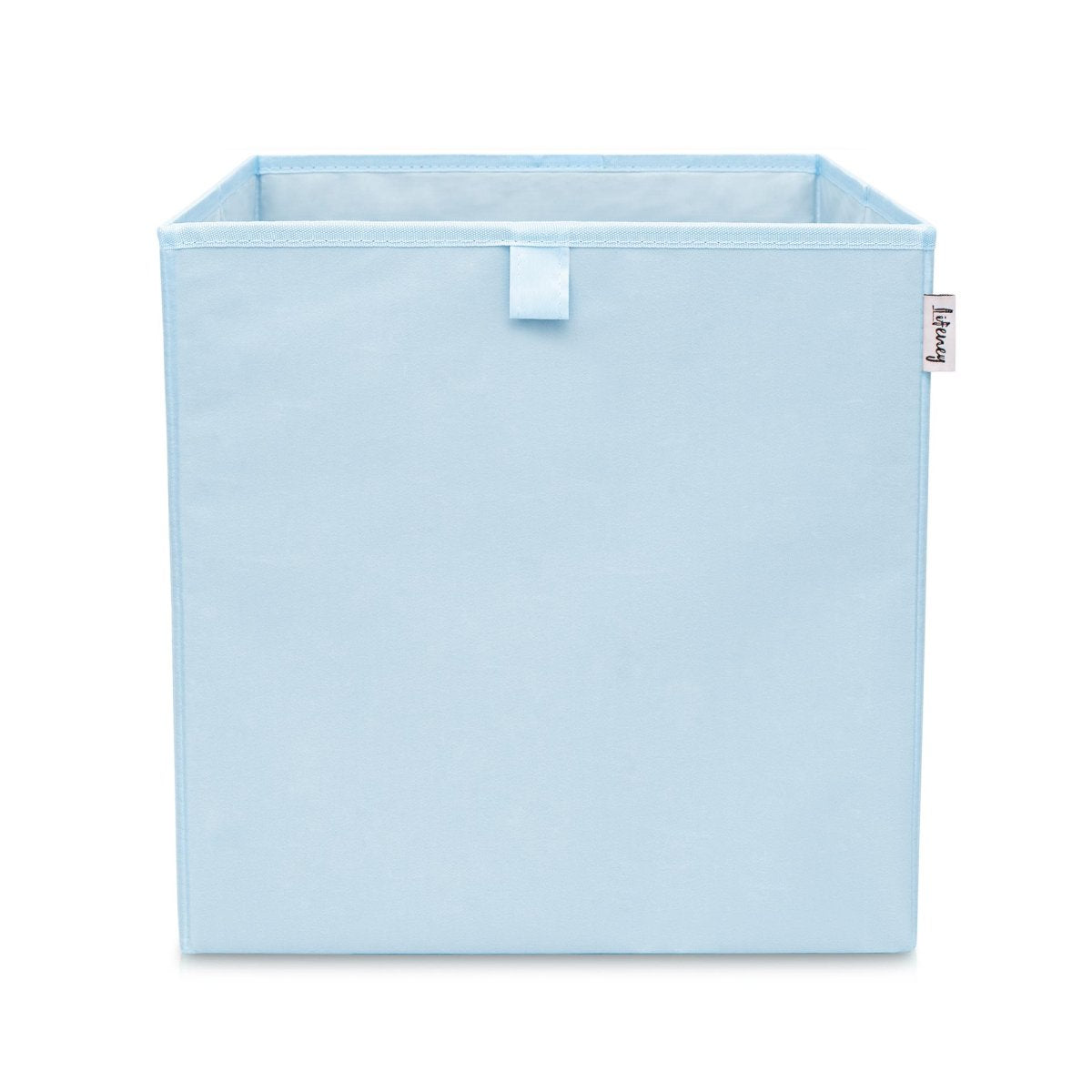 Boîte de rangement - Boîte à lessive - Bleu pastel