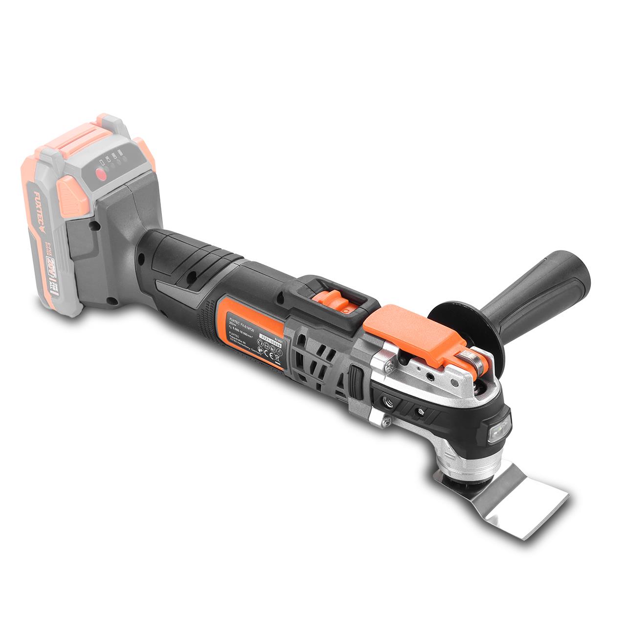 Outil Multifonction Batterie - FUXTEC FX-E1MT20 - 20V Scier Poncer Gratter Sans Batterie Ni Chargeur 56741710