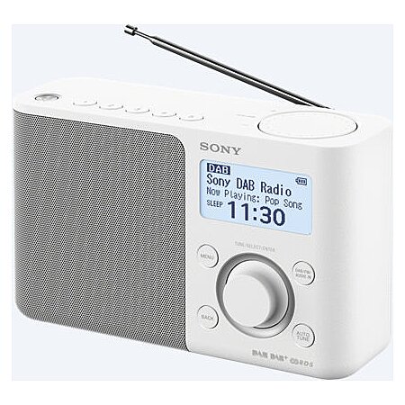 Radio Portable Numérique Blanc - Xdrs41dbp Blanc - Radio BUT