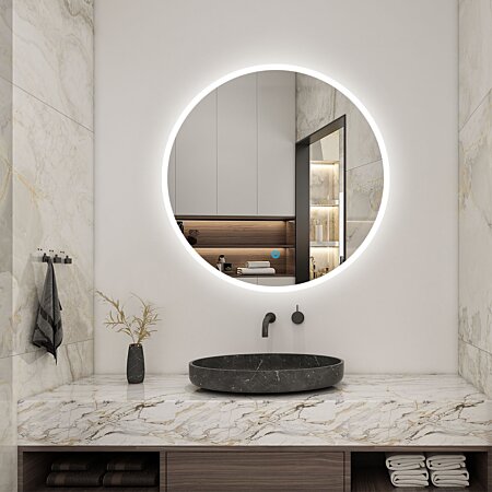 Lampe LED sur coiffeuse, lumière de miroir de salle de bains