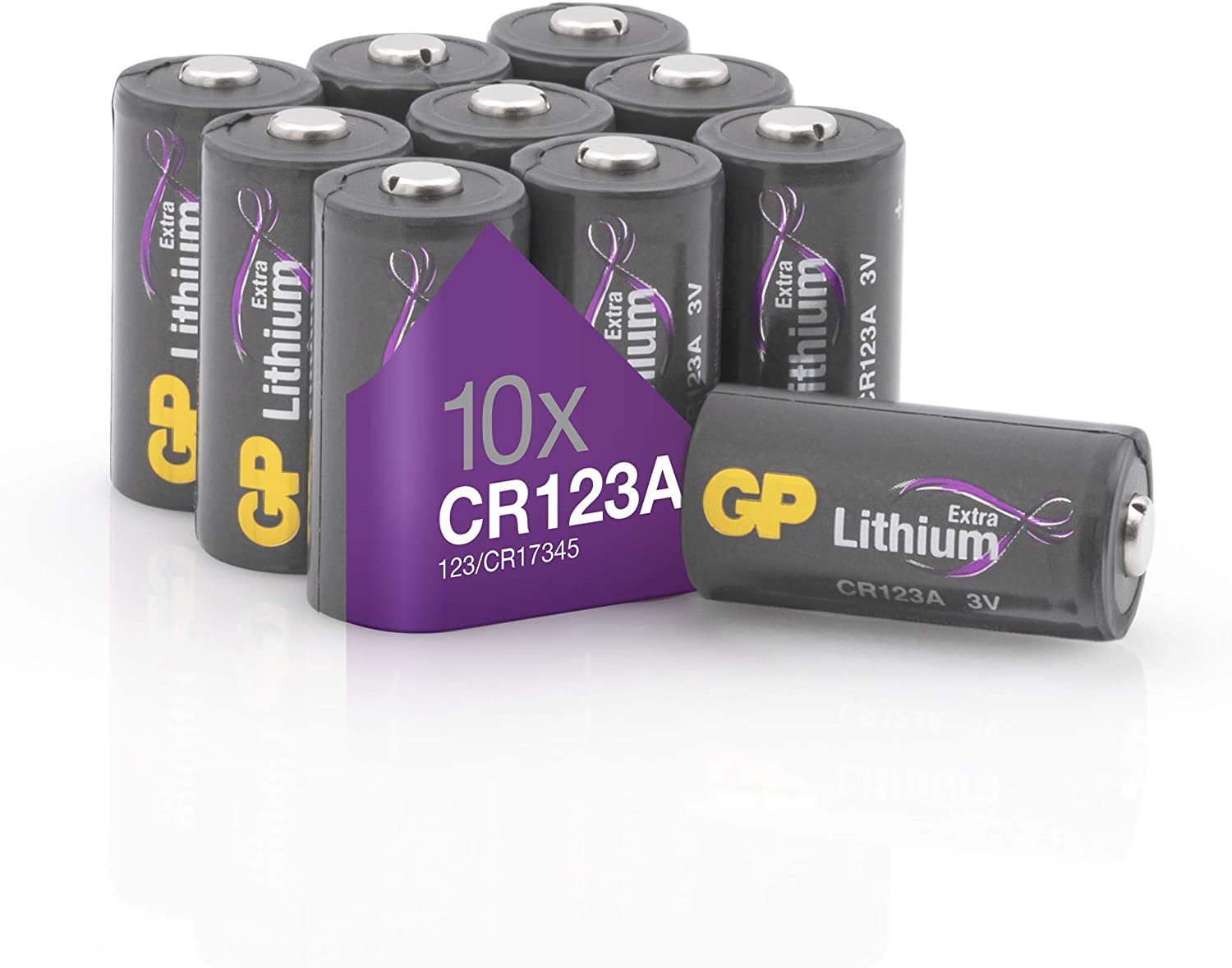 Pile lithium cr123a pour alarme au meilleur prix