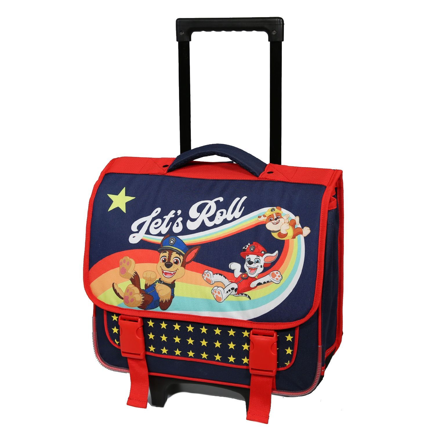 Cartable roulettes 38 cm Pat Patrouille Bleu marine Bagtrotter