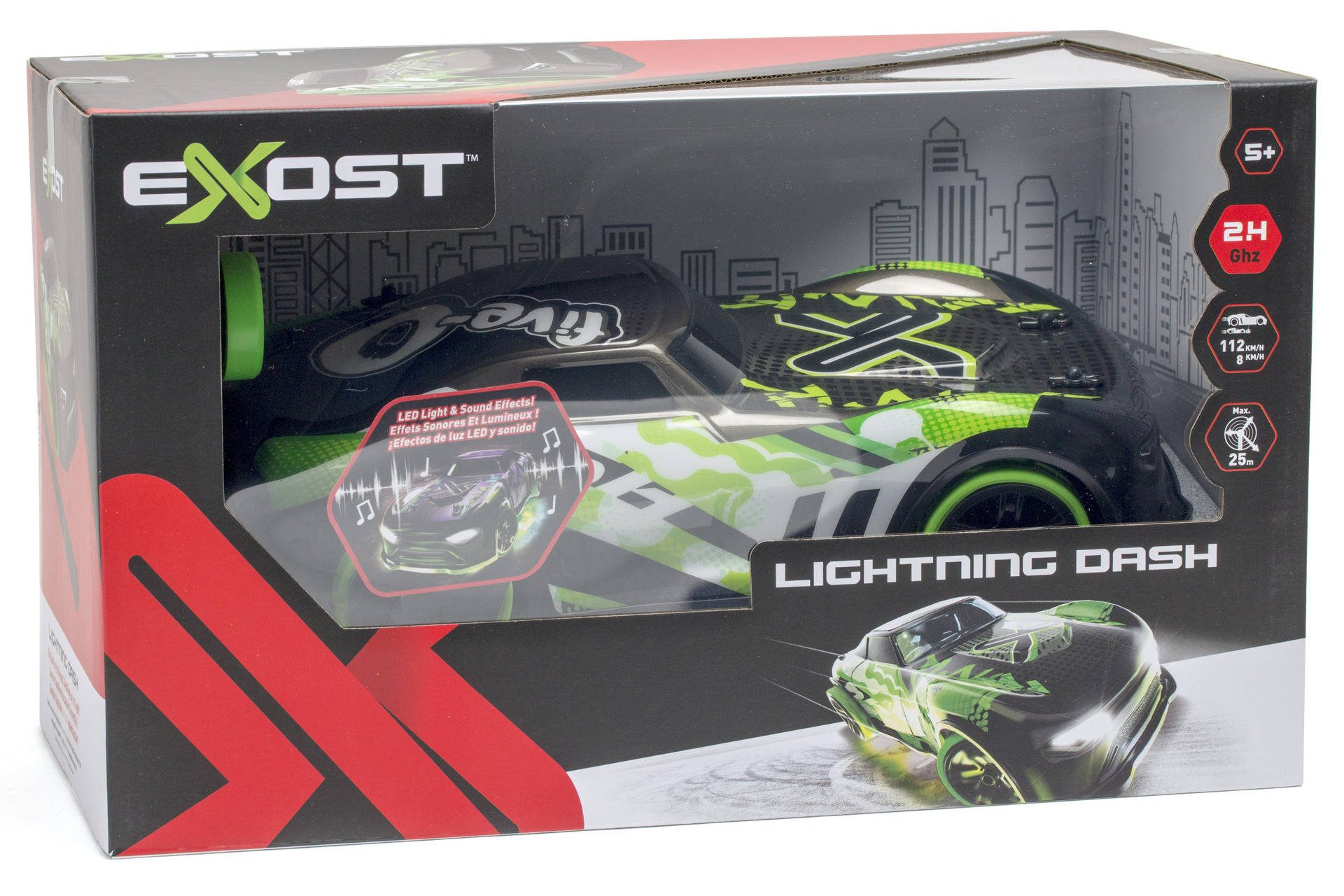 EXOST - Voiture télécommandée super rapide - Lightning Dash au