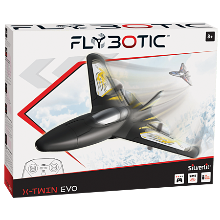 FLYBOTIC - Avion télécommandé rapide - X Twin Evo au meilleur prix