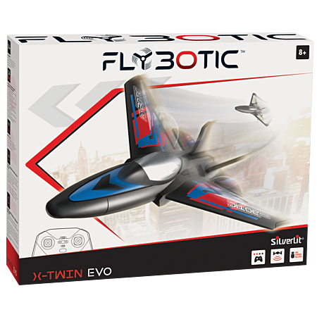 FLYBOTIC - Avion télécommandé rapide - X Twin Evo au meilleur