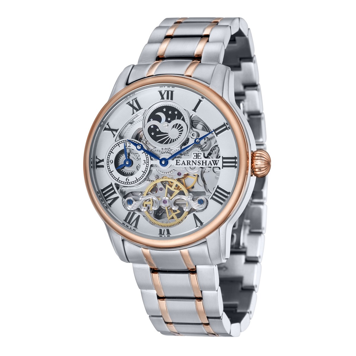 Montre automatique acier inoxydable Earnshaw LONGITUDE au meilleur