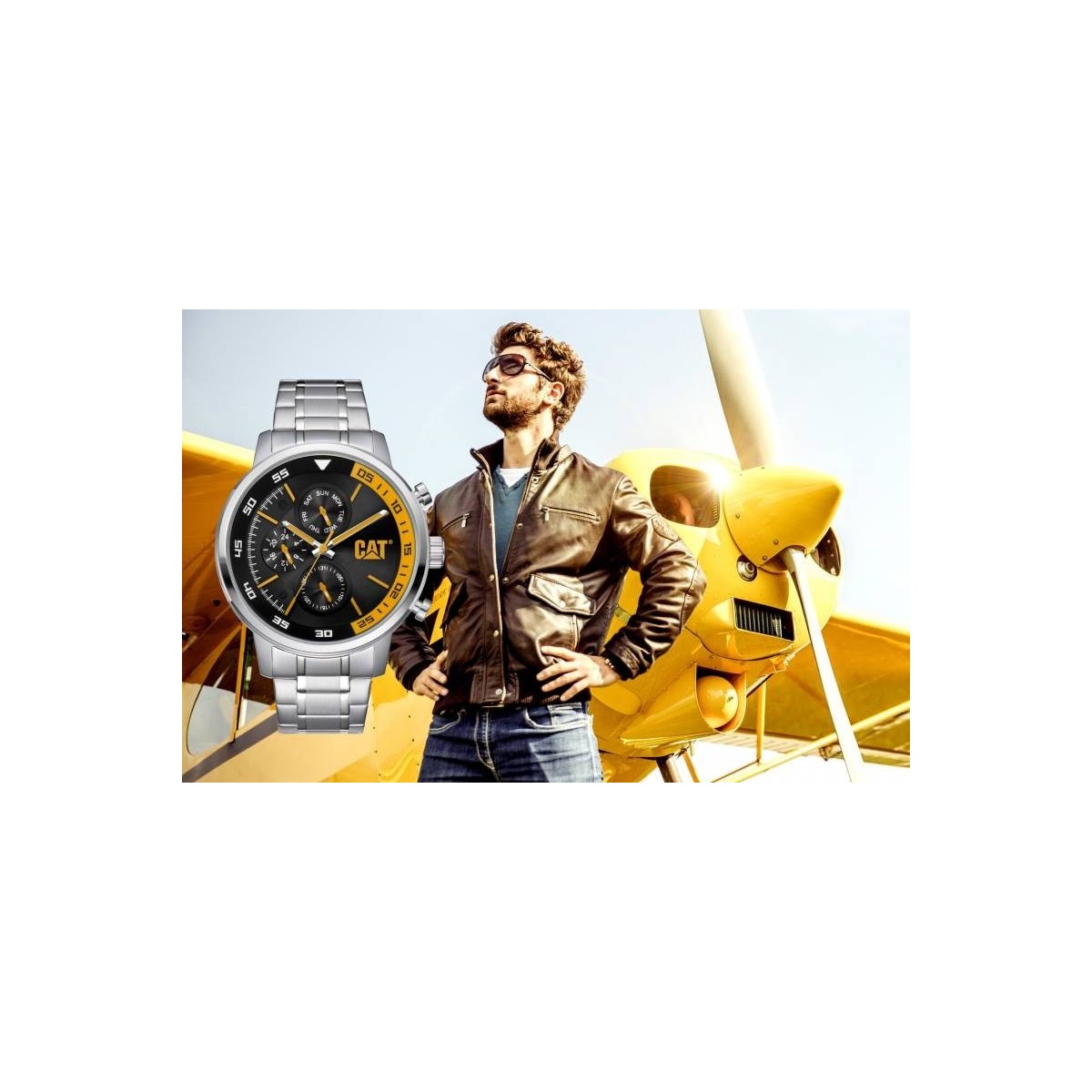 Montre Chronographe CATERPILLAR Pour Homme - Réf. DS14321221 - Neuve Avec étiquettes