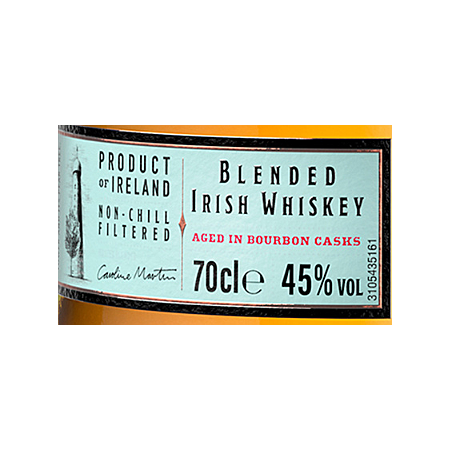 Whisky Irlandais Roe & Co 45% - Roe & Co