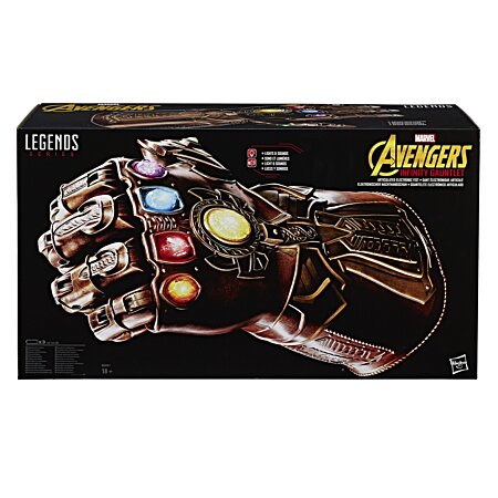Gant de Thanos avec pierres d'infinité lumineuses (à led