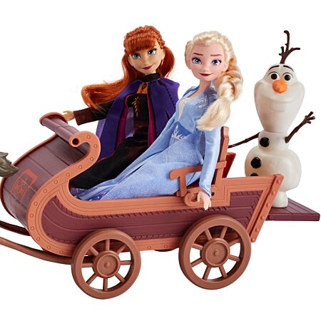 Coffret Poupées Animators Disney Elsa Anna et Kristoff
