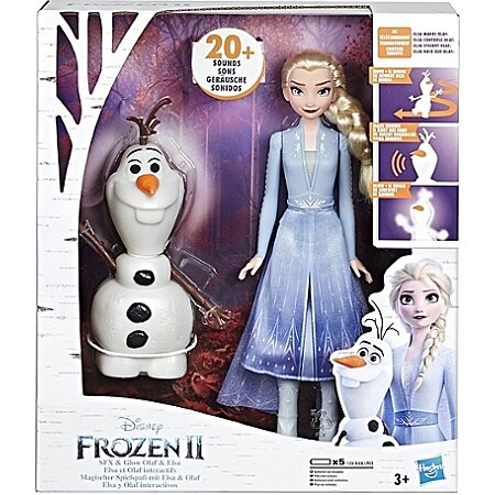 Disney La Reine Des Neiges 2 - Poupee Princesse Disney Elsa Et Olaf  Intéractifs - Disney Reine Des Neiges au meilleur prix