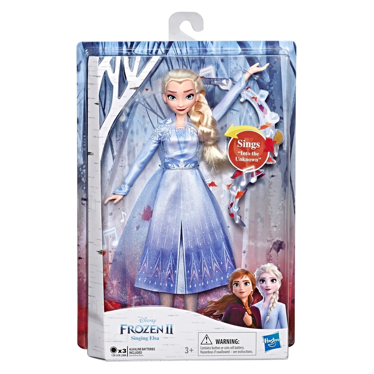12€75 sur Poupée Elsa Chantante La Reine des Neiges 2 Disney 38 cm