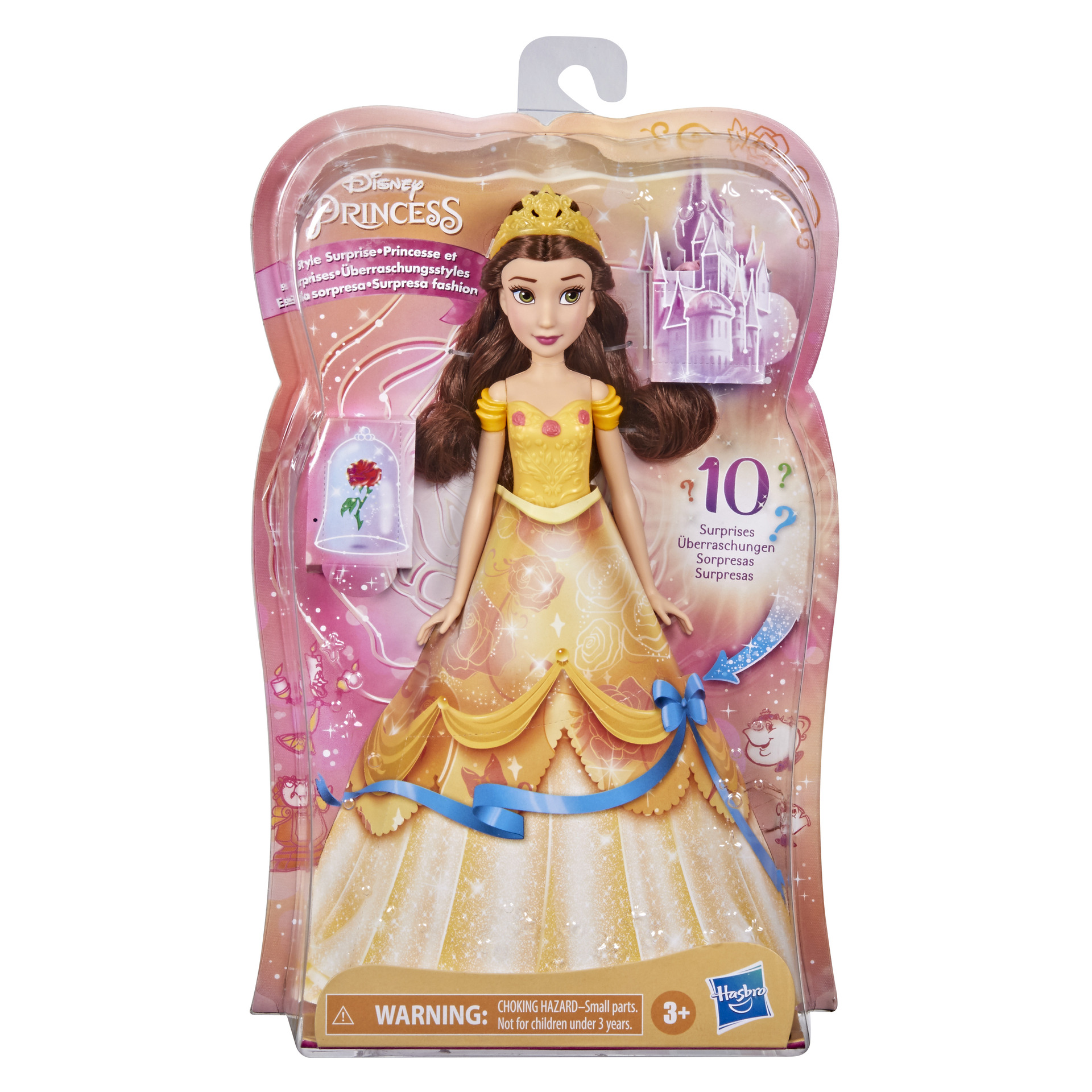 Hasbro Disney Princess Life poupée Mannequin Belle, 10 Combinaisons -  Hasbro