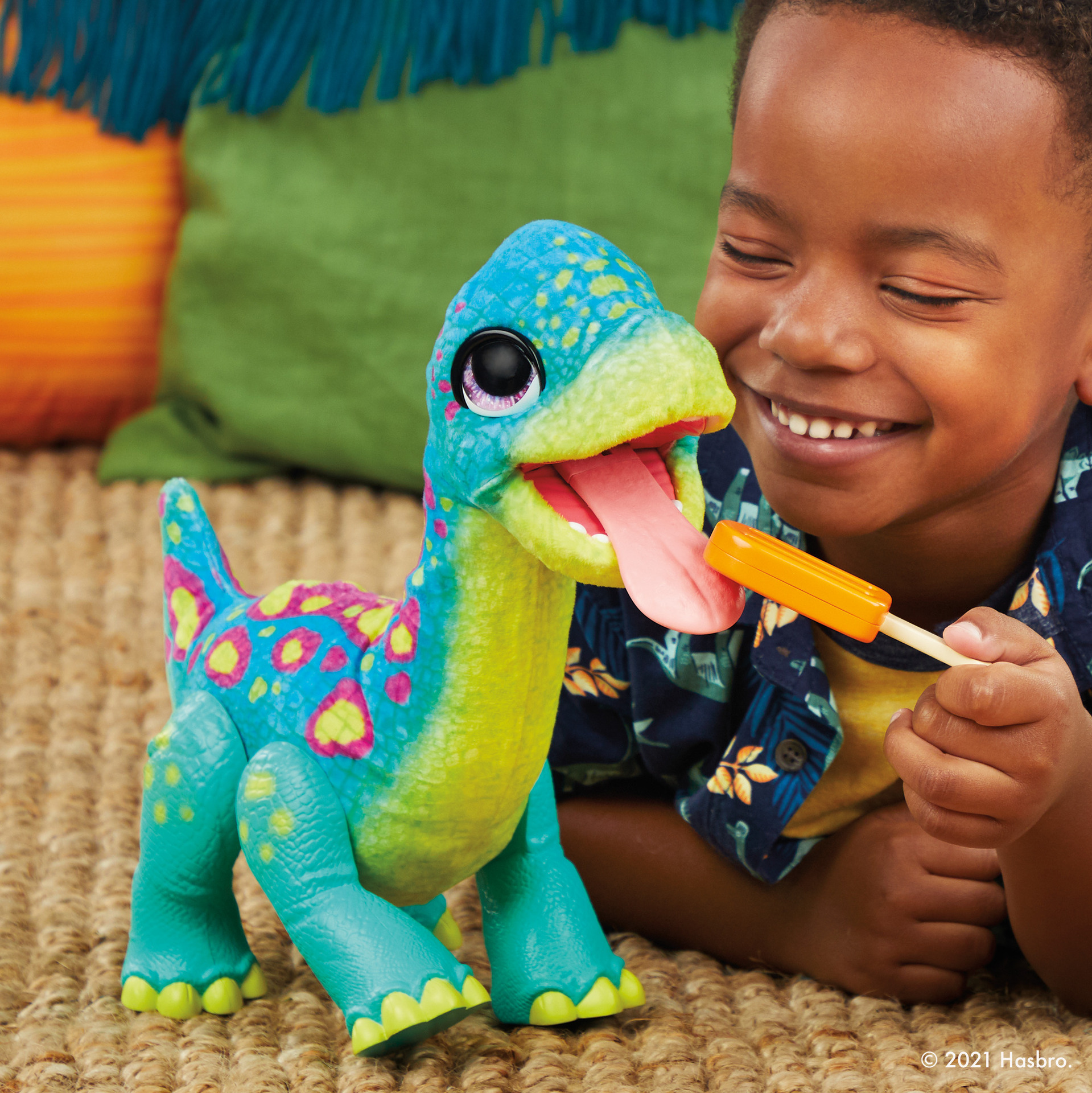 HASBRO Fur Real - Sam le Bronto Glouton