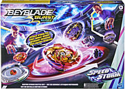 Set de combat Beyblade Burst Speedstorm Motor Strike - arène Beystadium - 2  toupies et 2 lanceurs - Cdiscount Jeux - Jouets