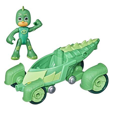Pyjamasques véhicule de héros Reptilo-Mobile avec figurine Gluglu
