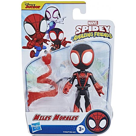 Figurine Spiderman avec Moto 10 cm - Figurine pour enfant