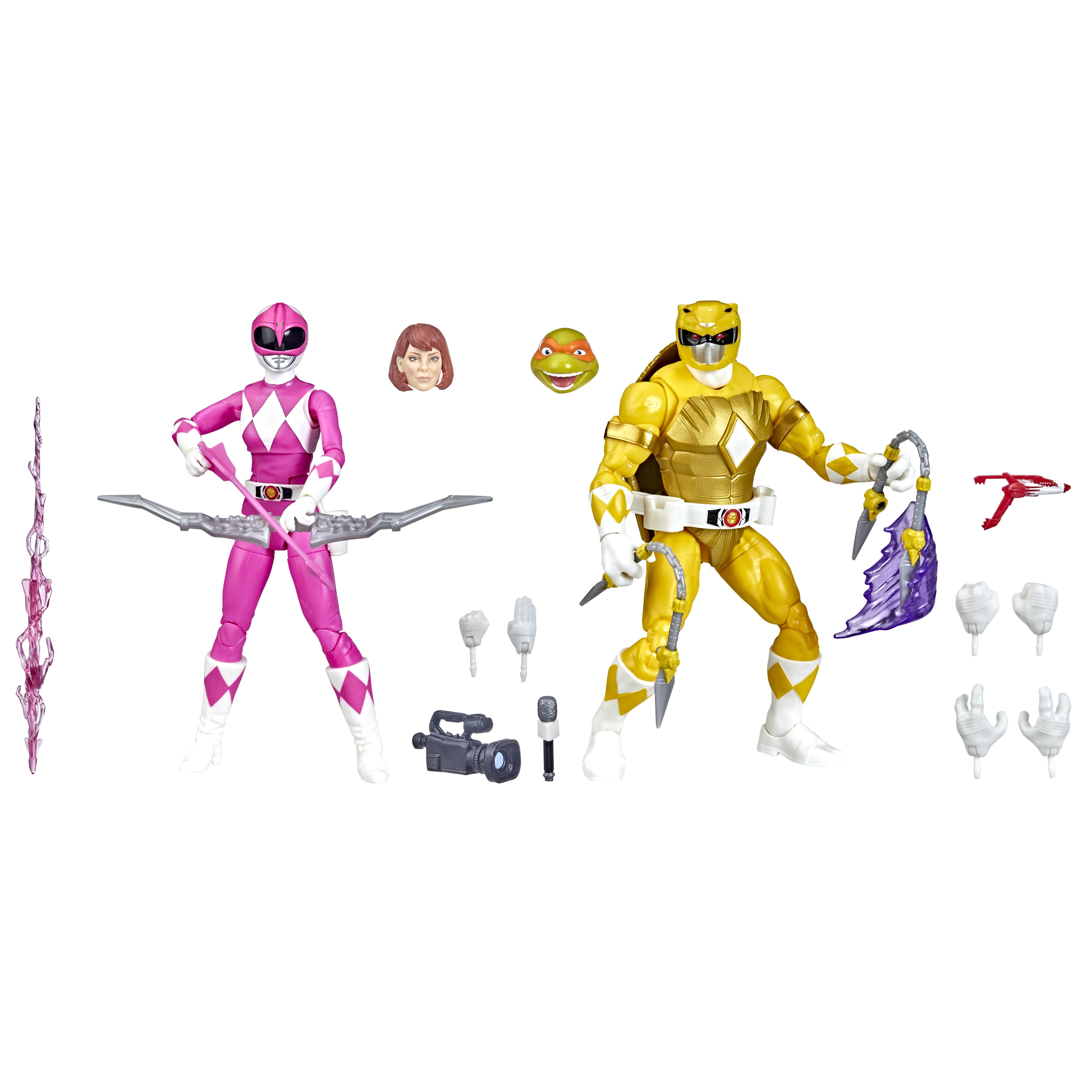 Power Rangers X Teenage Mutant Ninja Turtle Lightning Collection ...