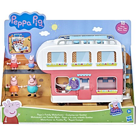 Peppa Pig Peppas Adventures Camping-car familial, jouet pour enfants, dès 3  ans au meilleur prix