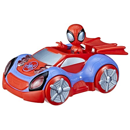 The Cars 3 et la voiture Spiderman. Deux voitures jouettes. Quel est le  meilleur ? 