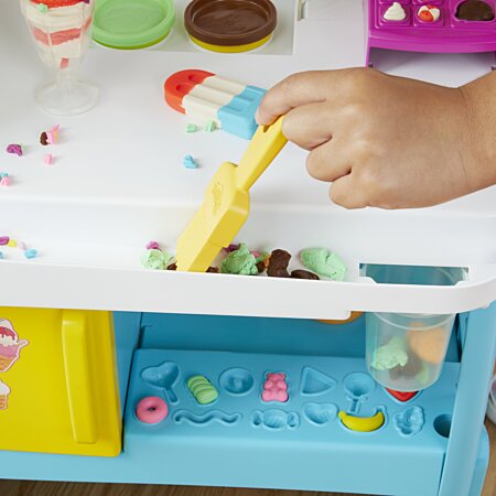 Play-Doh Kitchen Creations Camion de glace géant - Play-Doh