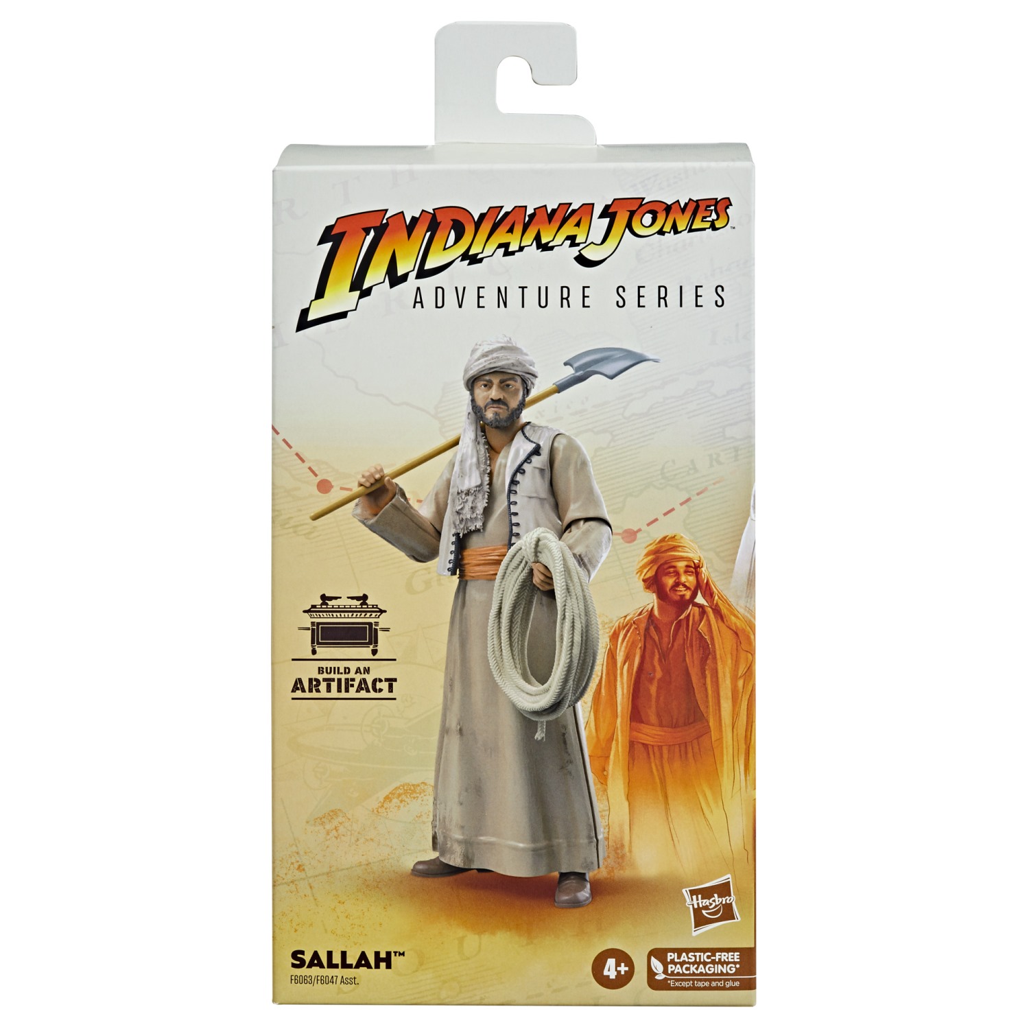Indiana Jones Adventure Series – Figurine René Belloq (Cérémonial) 15 Cm – Avec Bâton Et Pièce Arche – Dès 4 Ans