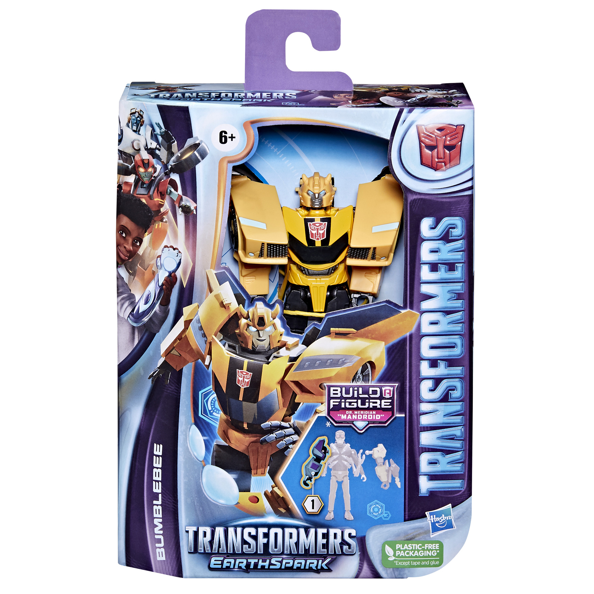 Transformers EarthSpark, figurine Bumblebee classe Deluxe de 12,5