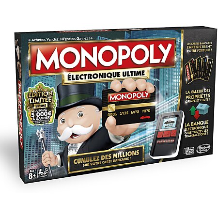 Monopoly Ultimate Banking - Hasbro au meilleur prix