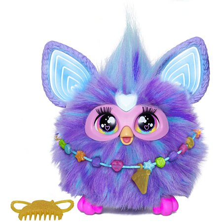 Furby violet peluche interactive au meilleur prix